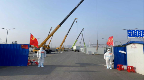 防疫接力，勇戰(zhàn)疫情——鞍勤、溫泉集團全力保障健康驛站項目建設(shè)